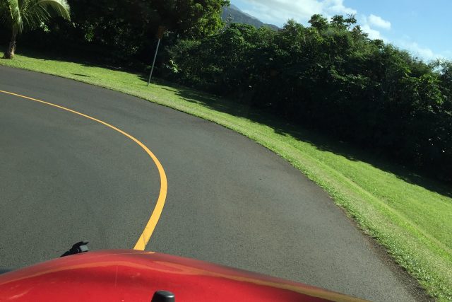 ハワイの車道からー 絶景タンタラス、ラウンドトップドライブ