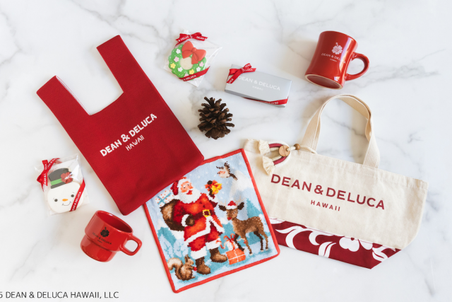 DEAN & DELUCA HAWAII　の ホリデーセレクションが勢ぞろい