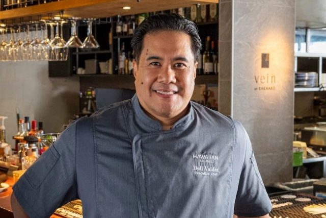 ヴェイン・アット・カカアコのデル・バルデスが、 ハワイアン航空の   新エグゼクティブシェフに就任！
